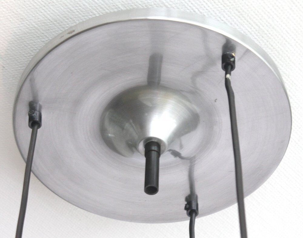 Vintage Space Age pendant light from Lyfa, 1970s