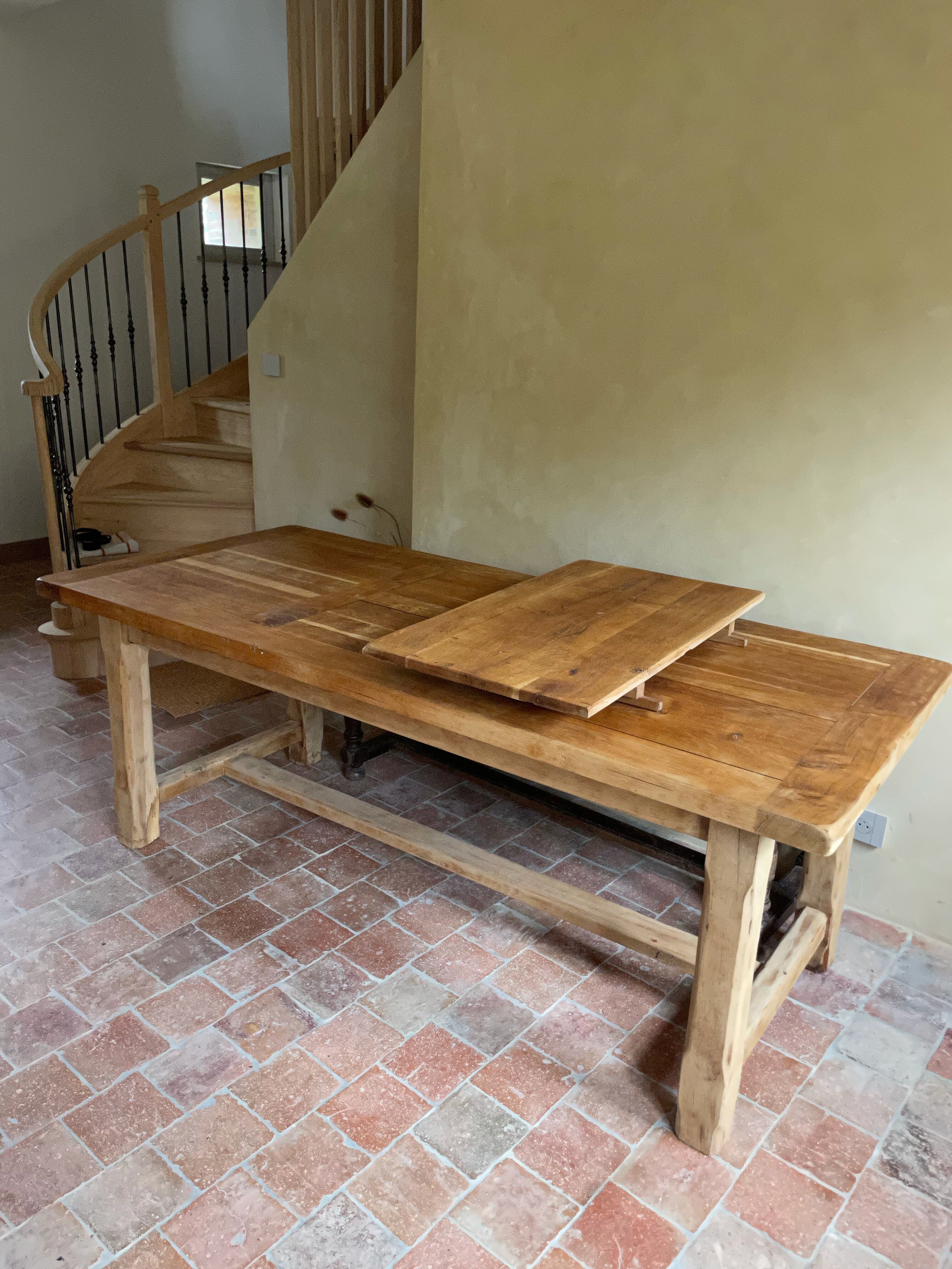 Oak farmhouse table