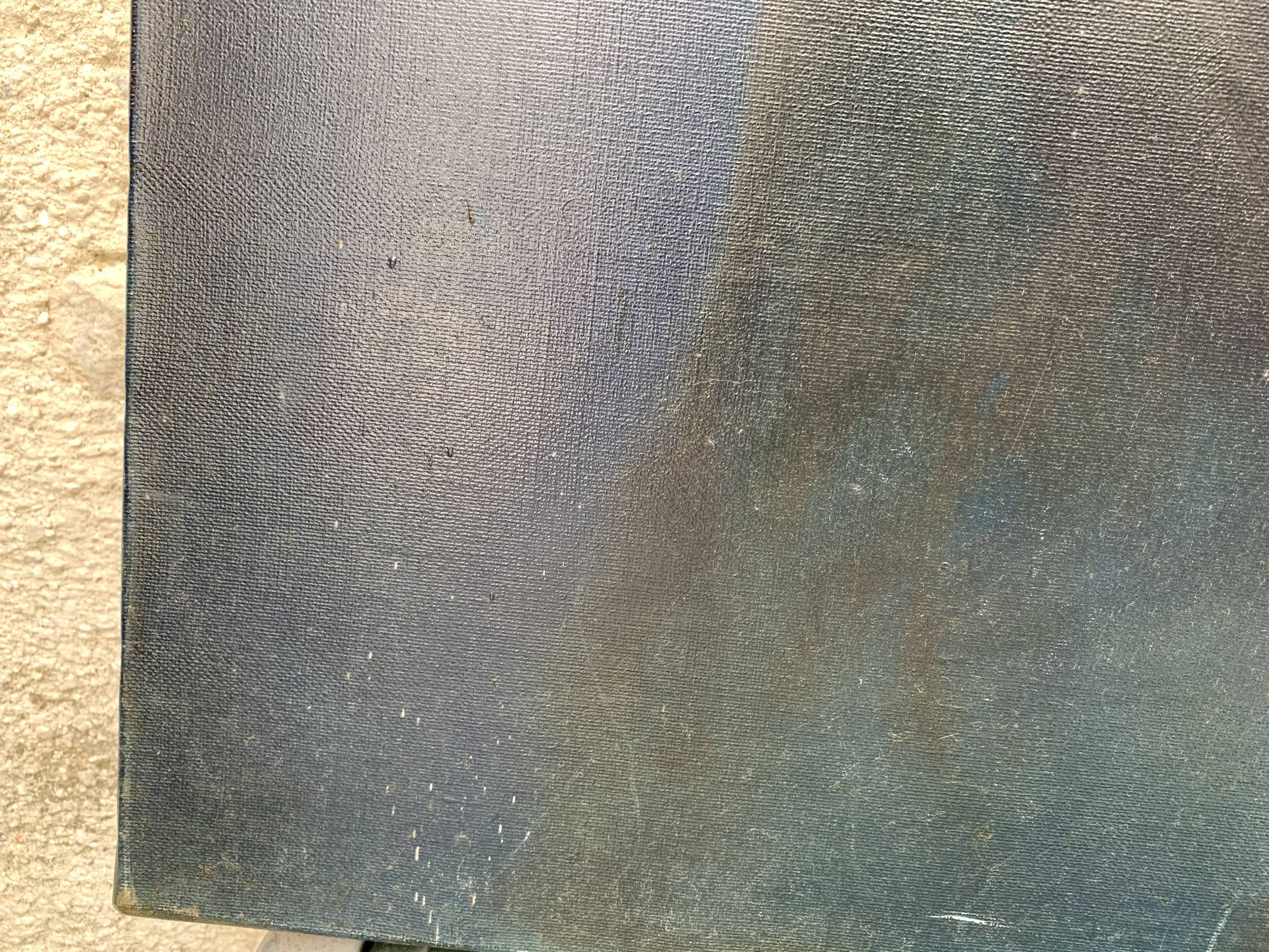 20th Oil School on Canvas Portrait of Man in the Shadows 62 X 50