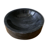 Dark grey marble ashtray