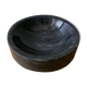 Dark grey marble ashtray