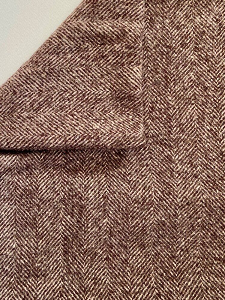 Chevron wool cushion ☐ 40 cm