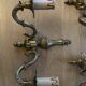 Golden wall sconces