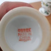 6 coquetiers chinois peint à la main