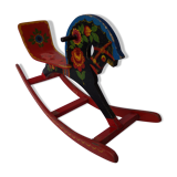 Horse rocking Russian