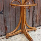 Portemanteau perroquet mural en demi style Thonet, 1900