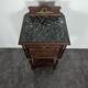 Louis XVI style mahogany bedside table Faubourg St Antoine