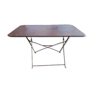 table de jardin pliante