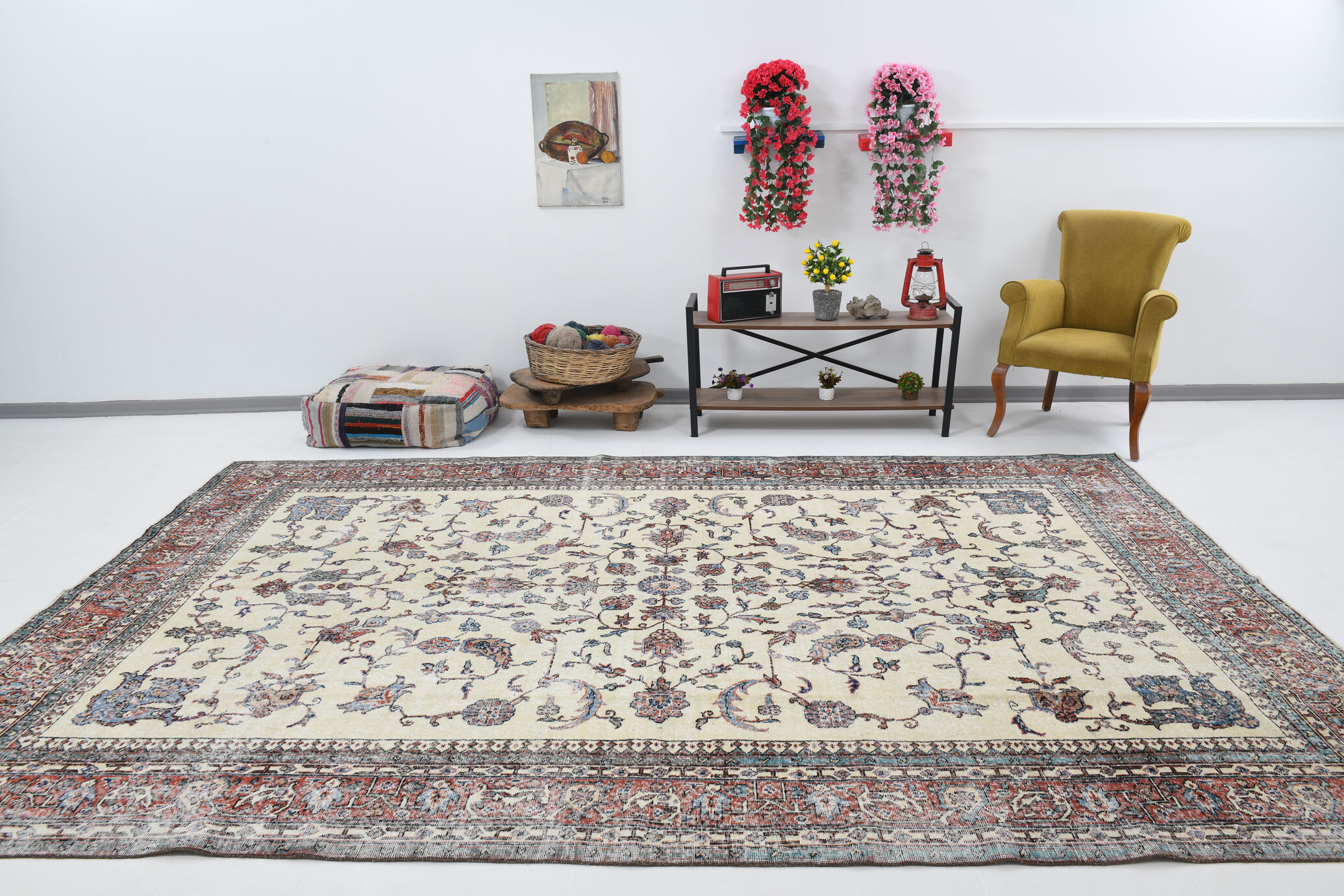 Tapis turc fait à la main 381x254cm