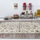 8x12 floral handmade turkish rug 381x254cm