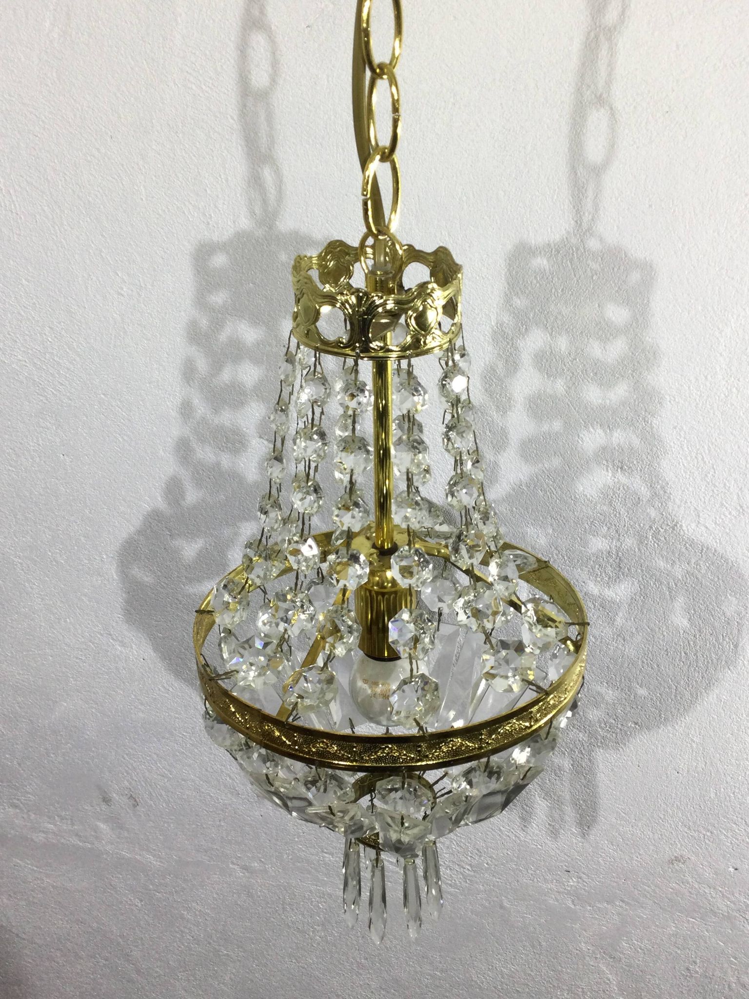 Lustre montgolfière à 1 lumière