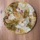 Assiette en barbotine