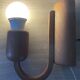 Pair of Scandinavian teak wall lights, Dolmus, 70s
