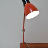 Adjustable industrial table lamp, czechoslovakia,1960's.
