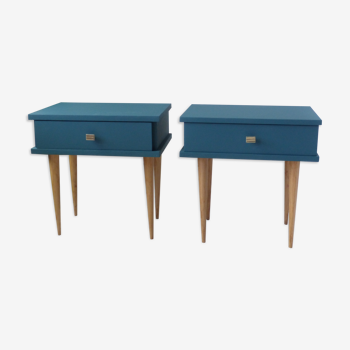 Set of 2 scandinavian bedside tables