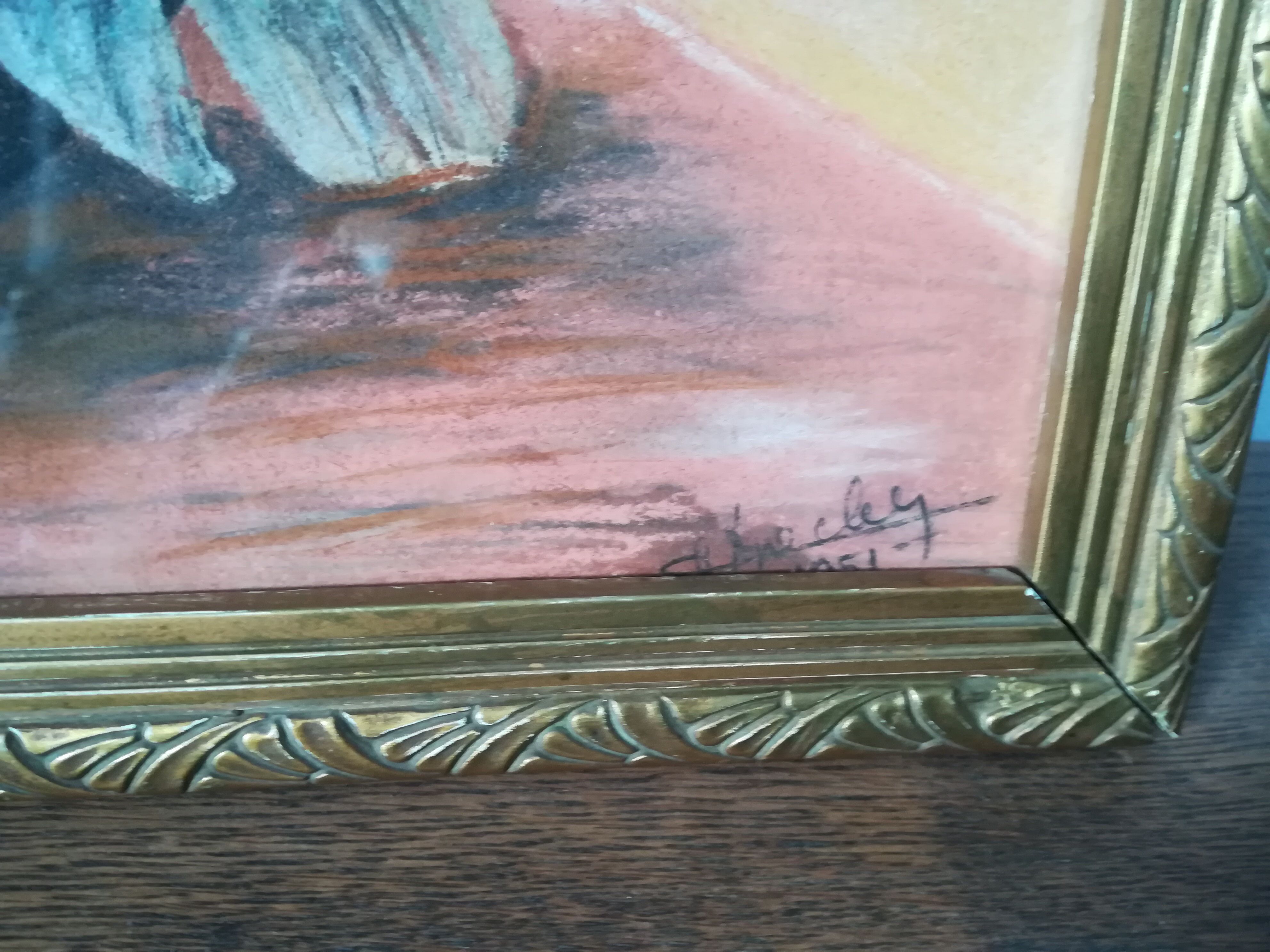 Painting pastel flowers