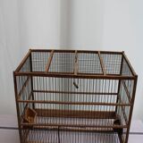 Old wooden bird cage