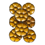 Assiettes à huitres vintage gien