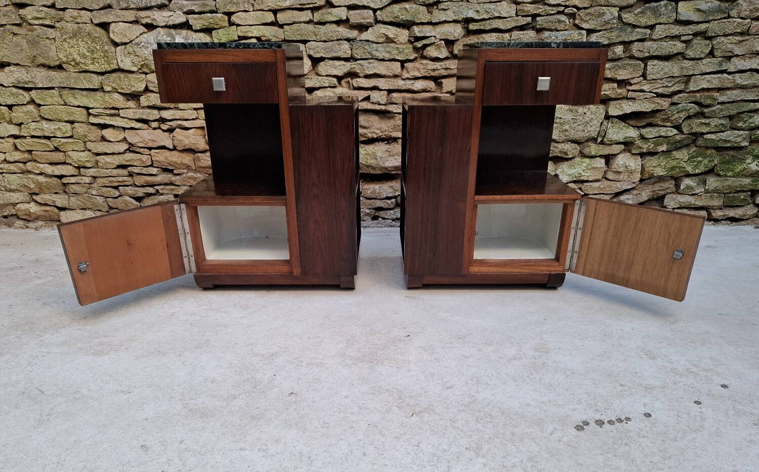 Art Deco bedside tables