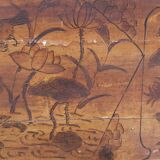 Panel Silkscreened wood China 19th