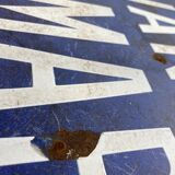 Vintage directional sign