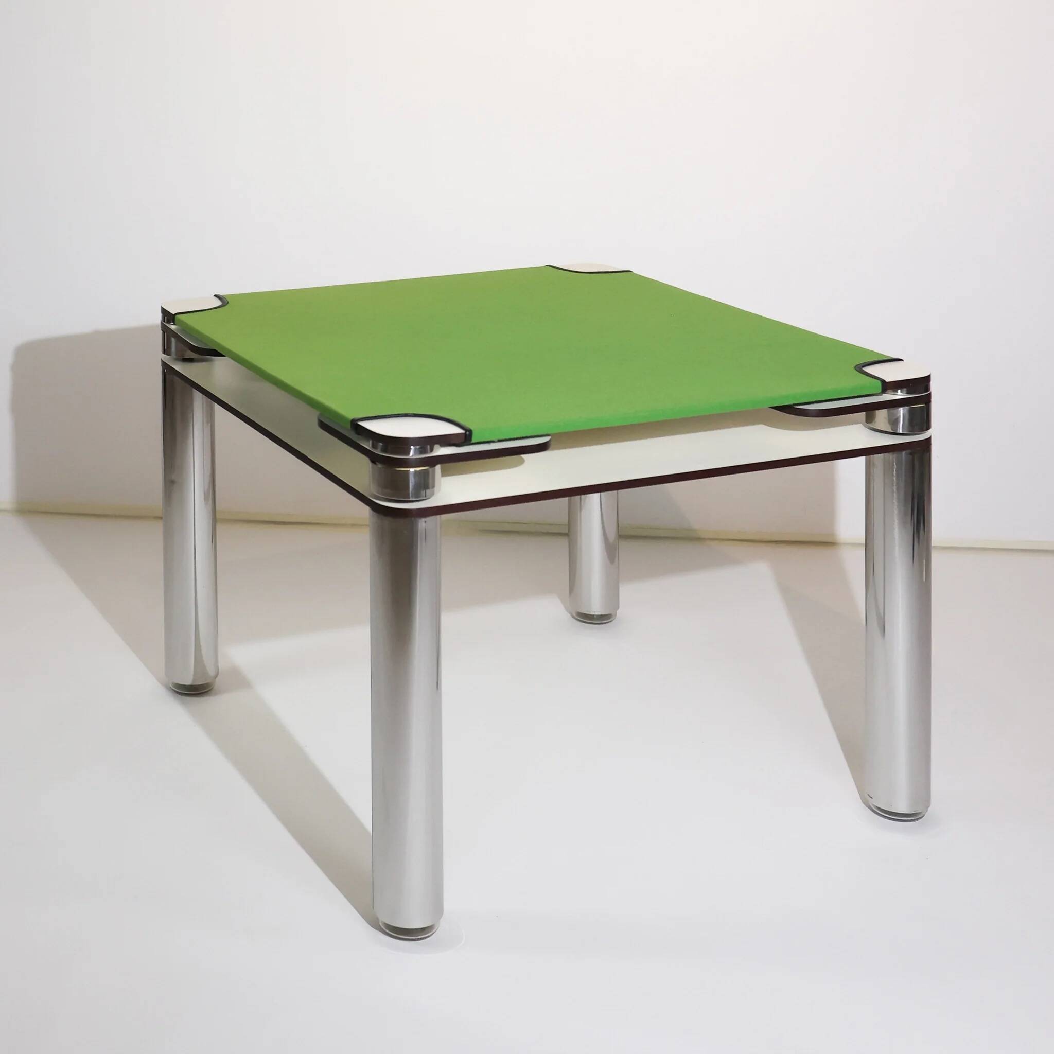 Vintage poker table by Joe Colombo for Zanotta, Italy, 1970s.