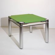 Vintage poker table by Joe Colombo for Zanotta, Italy, 1970s.