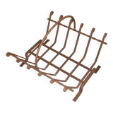 Wrought iron log rack