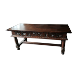 Large carved desk