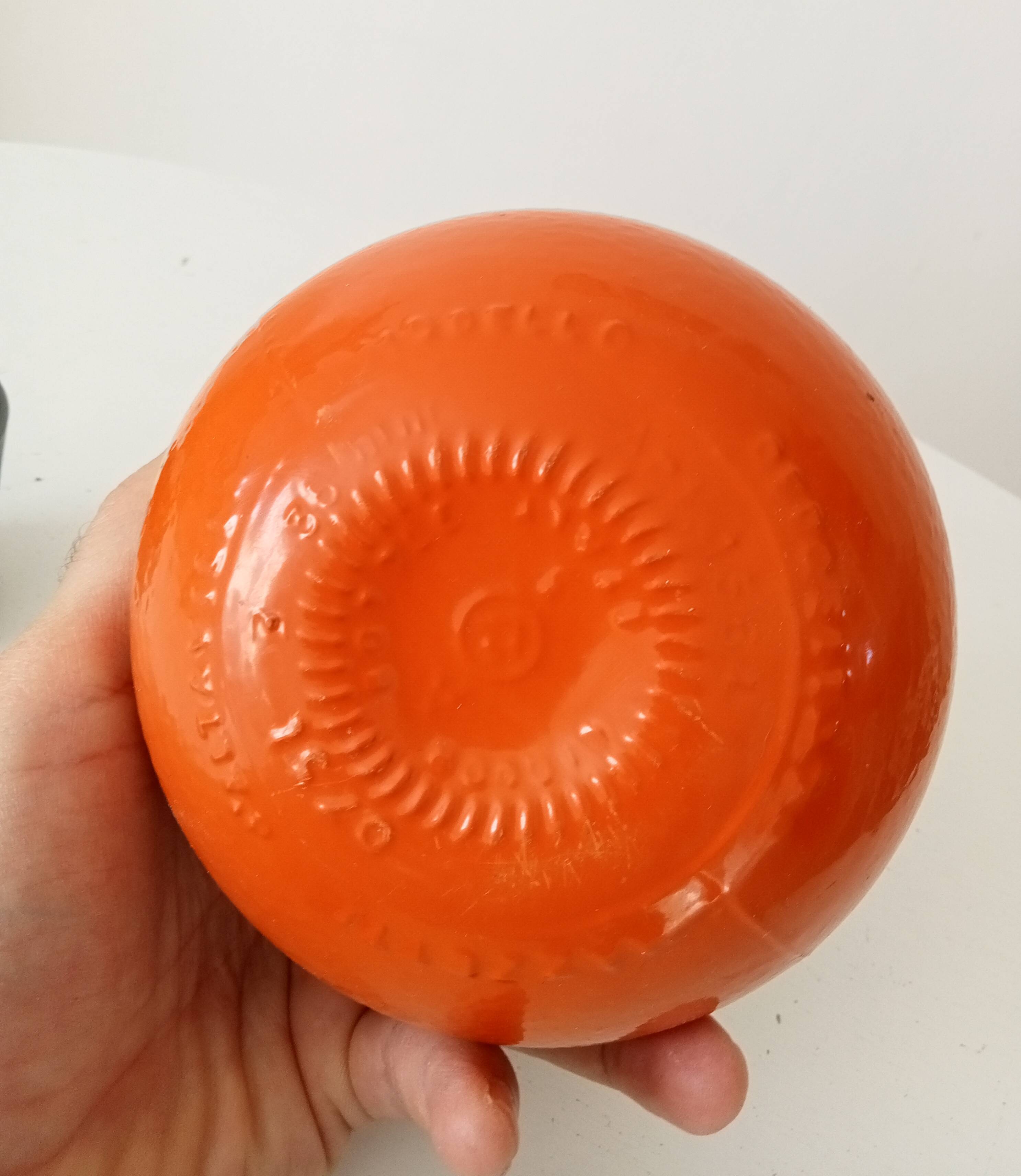 Vintage "pumpkin" bottle