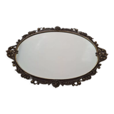 Miroir oval, 80x52 cm