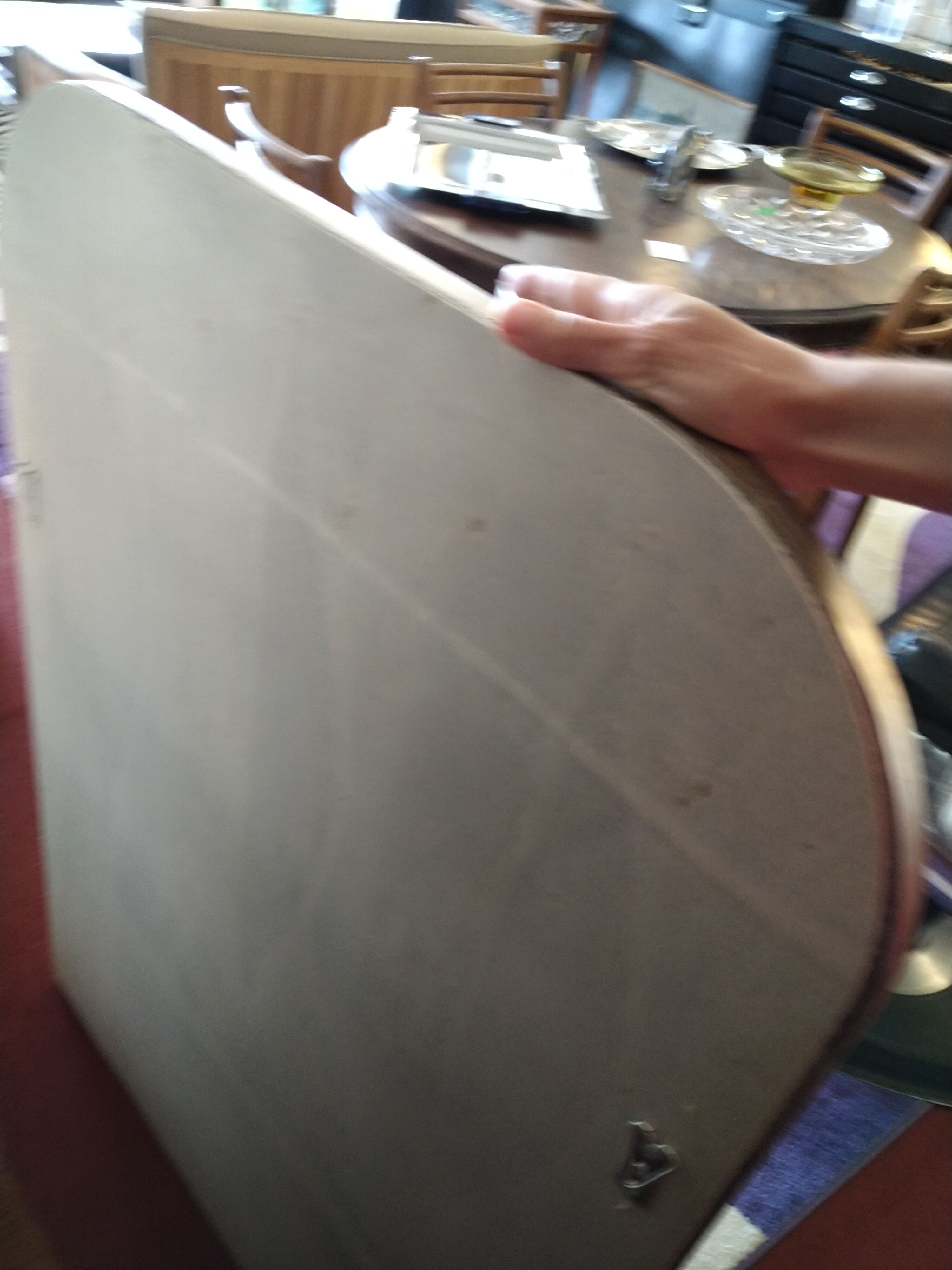 Mirror style Louis Philippe beveled