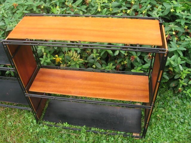 Vintage "multistrux" modular shelf