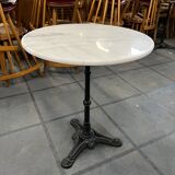 Marble bistro table.