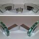 2 rare coat hooks for Fontana Arte Italy