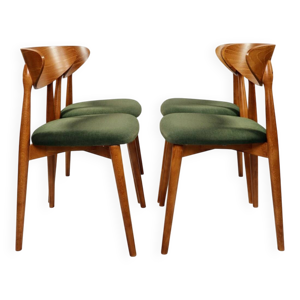 Chaises de salle à manger - velours