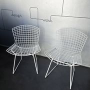 Pair of dining chairs 420 by Harry Bertoia for Knoll International, 1970s.