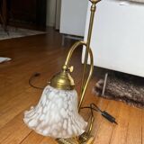 Antique brass lamp