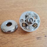 Chrome switch & porcelain Legrand