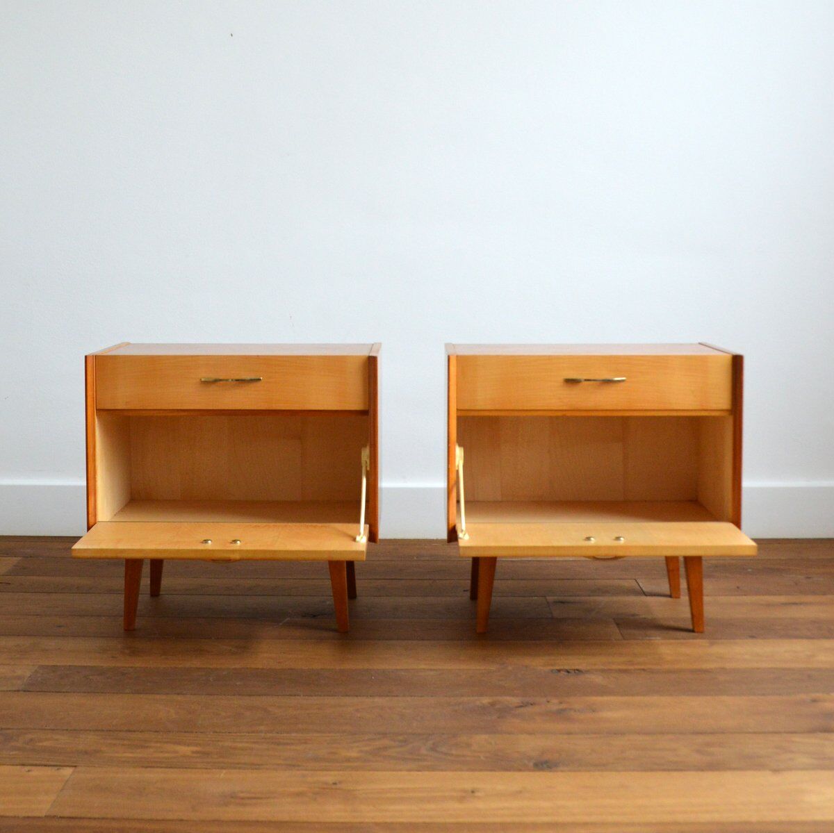 Pair of vintage bedsides 1960s