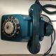 Vintage blue phone