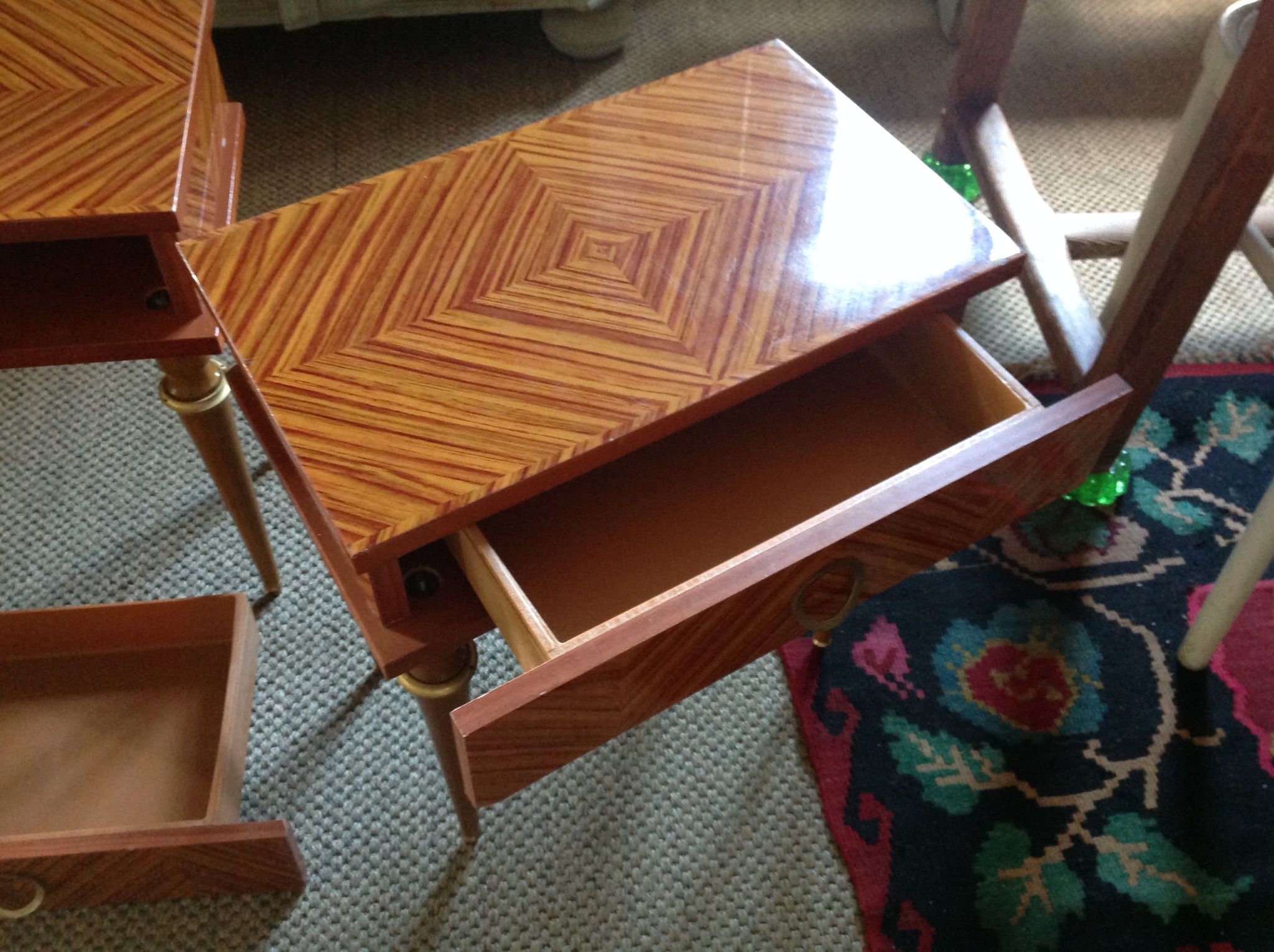 Pair of bedside tables