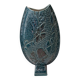 Turquoise vase signed Delmotte