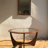Round teak coffee table Astro - designer Victor Wilkins - Edition G Plan - 1960s