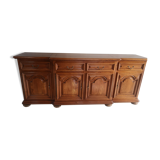 Cherry stained oak sideboard