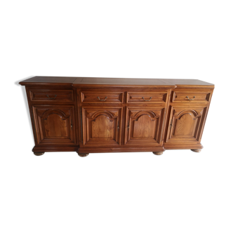 Cherry stained oak sideboard