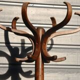 BAUMANN parrot coat rack dark beech umbrella stand