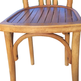 Chaise bistrot vintage en bois