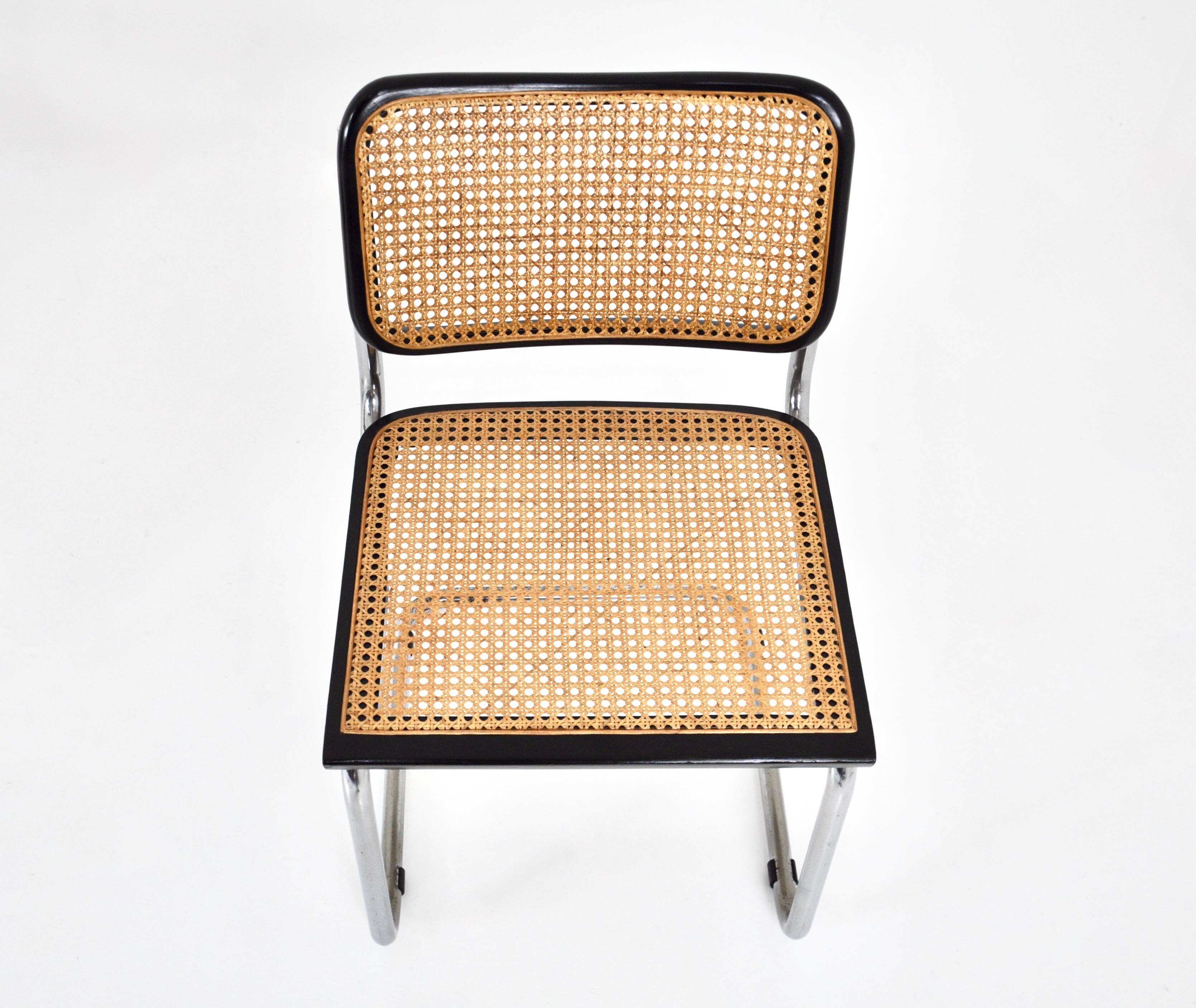 Set of 6 Style B32 Dining Room Chairs by Marcel Breuer