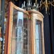 Louis XV style display cabinet / Transition in wood and gilded bronze